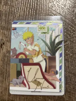 Naruto Uzumaki NRSA01-PU-006L4 Naruto Kayou Card Heavens Scroll NM English - Image 1