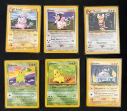 Pokemon 25 Card Lot Neo Genesis Near Mint Vintage 2000 - Image 2