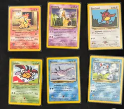 Pokemon 25 Card Lot Neo Genesis Near Mint Vintage 2000 - Image 3