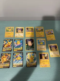 Pokemon TCG Pikachu Card lot 2016-2024 - Image 1