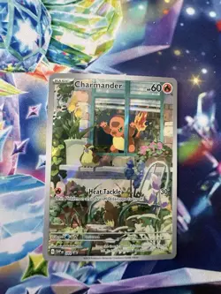 Pokemon Charmander SVP 044 Promo Scarlet & Violet Holo TCG Card English - Image 1