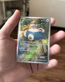 Pokemon Snorlax 151 Promo 051 Sv: Scarlet & Violet Promo Cards Holo Full Art - Image 2