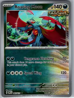 Roaring Moon (Poke Ball) 065/131 SV: Prismatic Evolutions - Pokemon Card - NM - Image 1