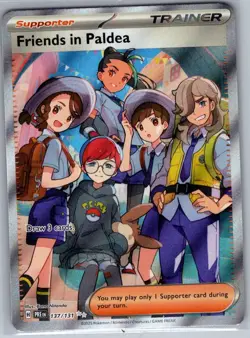 Friends in Paldea 137/131 SV: Prismatic Evolutions - Pokemon Card - NM - Image 1