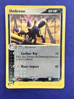 UMBREON 24/100 Non-Holo Rare Ex Sandstorm E-Series 2003 - Pokemon Card - Image 1
