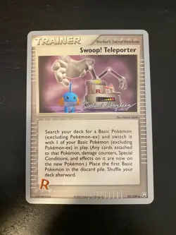 Swoop! Teleporter 92/109 - MINT 2005 World Championships - Pokemon TCG Card - Image 1