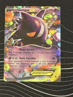 Pokemon Gengar EX XY Phantom Forces Holo Lot 2 Cards 114/119 & 34/119 EX - Image 3