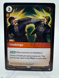 Riftbound Challenge Nexus Night Promo Card Foil 128/298 - Image 1