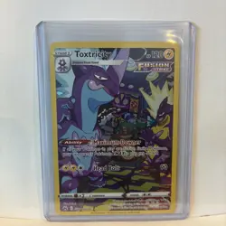 Toxtricity - GG09/GG70 - Pokemon Crown Zenith Galarian Gallery Holo Card NM - Image 1