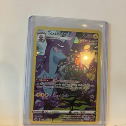 Toxtricity - GG09/GG70 - Pokemon Crown Zenith Galarian Gallery Holo Card NM - Image 3