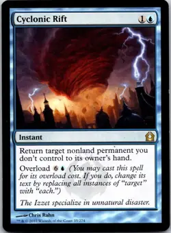 Cyclonic Rift 35 Return to Ravnica LP MTG - Image 1