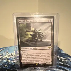 Magic: The Gathering Orcish Bowmasters Rare Creature Black Universes Beyond - Image 1