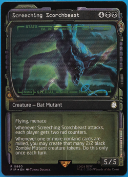 Screeching Scorchbeast (Showcase Surge 860) FOIL Fallout NM (500500) ABUGames - Image 1