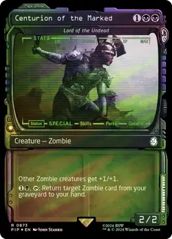 1 x SURGE FOIL Centurion of the Marked/Lord of the Undead Fallout NM MTG - Image 1