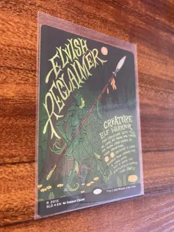 MTG✨ELVISH RECLAIMER Brdless/Full Art 🌈 FOIL✨SLD Garden Buds MINT RARE Unplayed - Image 3