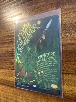 MTG✨ELVISH RECLAIMER Brdless/Full Art 🌈 FOIL✨SLD Garden Buds MINT RARE Unplayed - Image 4