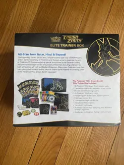 Pokemon Crown Zenith Elite Trainer Box Lucario Promo English 2023 - Image 2