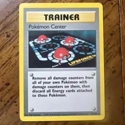 1999 Pokemon Center 85/102 Pokemon Base Set Uncommon lightly Played Card (LP) - Image 1