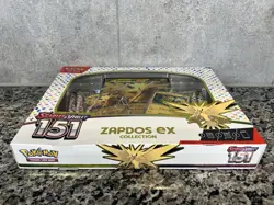 Pokemon Scarlet & Violet 151 Zapdos EX Collection Sealed - Image 3