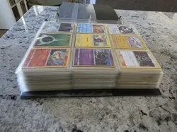 Massive Pokemon Vintage Card Lot Binder - Vintage And Modern Over 1000 Cards - Image 2