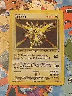 Pokemon Legendary Collection - Zapdos, Gyarados, Dark Slowbro - Holo Super Rare - Image 2