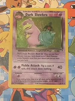 Pokemon Legendary Collection - Zapdos, Gyarados, Dark Slowbro - Holo Super Rare - Image 4