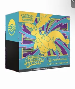 IN HAND Pokemon Ascended Heroes Pokemon Center ETB Confirmed Order Sealed - Image 1