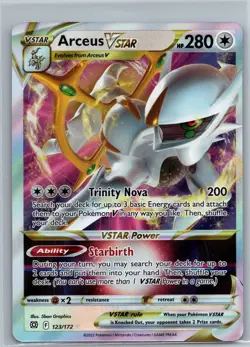 Pokemon TCG Arceus VSTAR - SWSH09: Brilliant Stars 123/172 - Image 1
