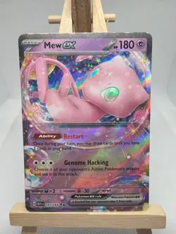 Mew ex 151/165 Pokemon TCG Scarlet & Violet 151 Double Rare Holo Nm - Image 1