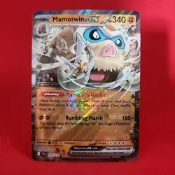Pokemon TCG Mamoswine ex 079/159 Ultra Rare Journey Together NM/M - Image 1
