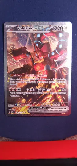 Pokemon Volcanion ex 182/159 Journey Together Special Illustration Rare Sir NM - Image 1