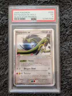 PSA 5 - Rayquaza ex #39 (Pokemon BlackStar Promo) 2006 - Image 1