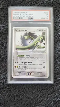 PSA 5 - Rayquaza ex #39 (Pokemon BlackStar Promo) 2006 - Image 2