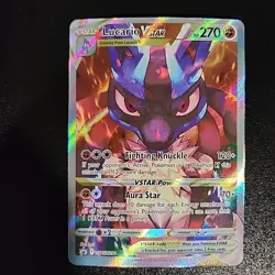 Lucario VSTAR SWSH291 (NM) Sword & Shield Black Star Promo - Pokemon TCG - Image 1