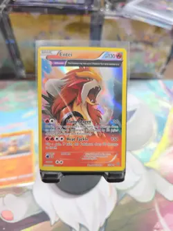 Pokemon TCG Entei 15/98 Holo Rare XY Ancient Origins 2015 - Image 1