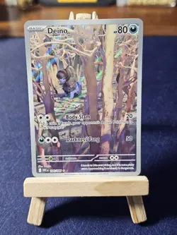 Deino 146/086 – Illustration Rare – White Flare Pokemon TCG - Image 1