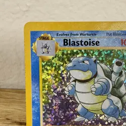 Blastoise 2/102 Pokemon Celebrations Classic Collection NM Misprint / Cut ErrorU - Image 2
