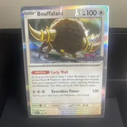Pokemon TCG - Stellar Crown Bouffalant SVP 136 Promo SEALED Build & Battle Deck - Image 1