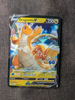 Dragonite V Pokemon GO Black Star Promo (SWSH235) Pokemon TCG Near Mint NM #SWSH - Image 1