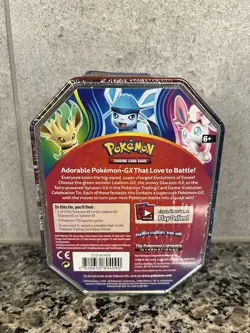 Pokemon 2018 Evolution Celebration Tin Glaceon GX Sealed - Image 2