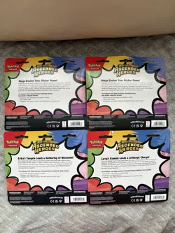 Pokemon TCG Ascended Heros X4 Blister Packs | Brand New Sealed - Image 4