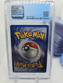 2000 POKEMON PIKACHU WORLD DUTCH #4 PIKACHU BLACK STAR PROMO CGC 9 - Image 2