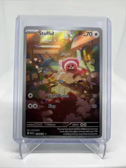 2025 Pokemon Mega Evolution Stufful Illustration Rare #154/132 - Image 1