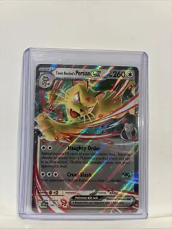 Team Rocket's Persian ex • 150/182 • Double Rare • Pokemon • Destined Rivals - Image 2