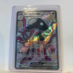 Toedscruel ex 213/091 Paldean Fates (PAF) Shiny Ultra Rare Full Art Pokemon - Image 2