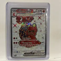 Magcargo ex 191/167 - Pokemon Twilight Masquerade Ultra Rare Full Art Holo NM - Image 1