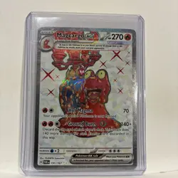 Magcargo ex 191/167 - Pokemon Twilight Masquerade Ultra Rare Full Art Holo NM - Image 2