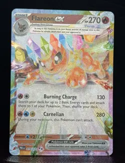 LOT of 8 Eevee/Eevolution Double Rare Holofoil Pokemon Prismatic Evolutions MINT - Image 2