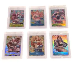 One Piece TCG EXCLUSIVE Asia Mini Tin Vol 2 Set of All 6 Promo Foil Cards SEALED - Image 1