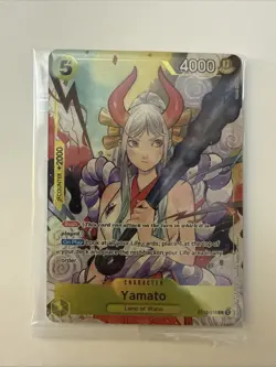 Yamato (Illustration Box Vol.1) ST13-016 One Piece Promotion Cards Foil Sealed! - Image 1